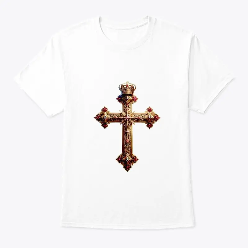 Red/Gold Cross of Christ