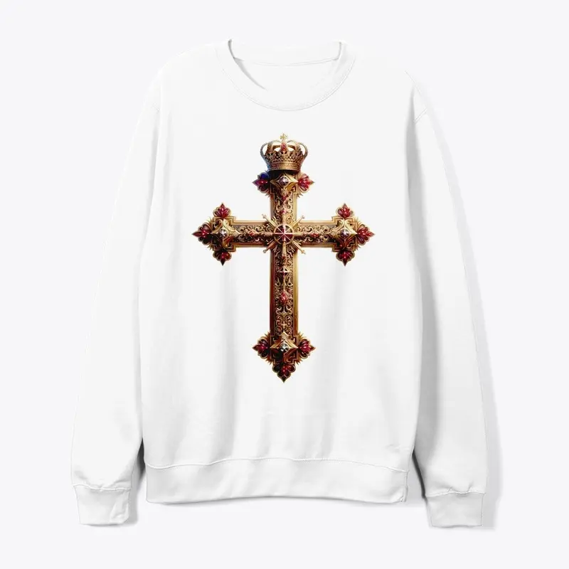 Red/Gold Cross of Christ