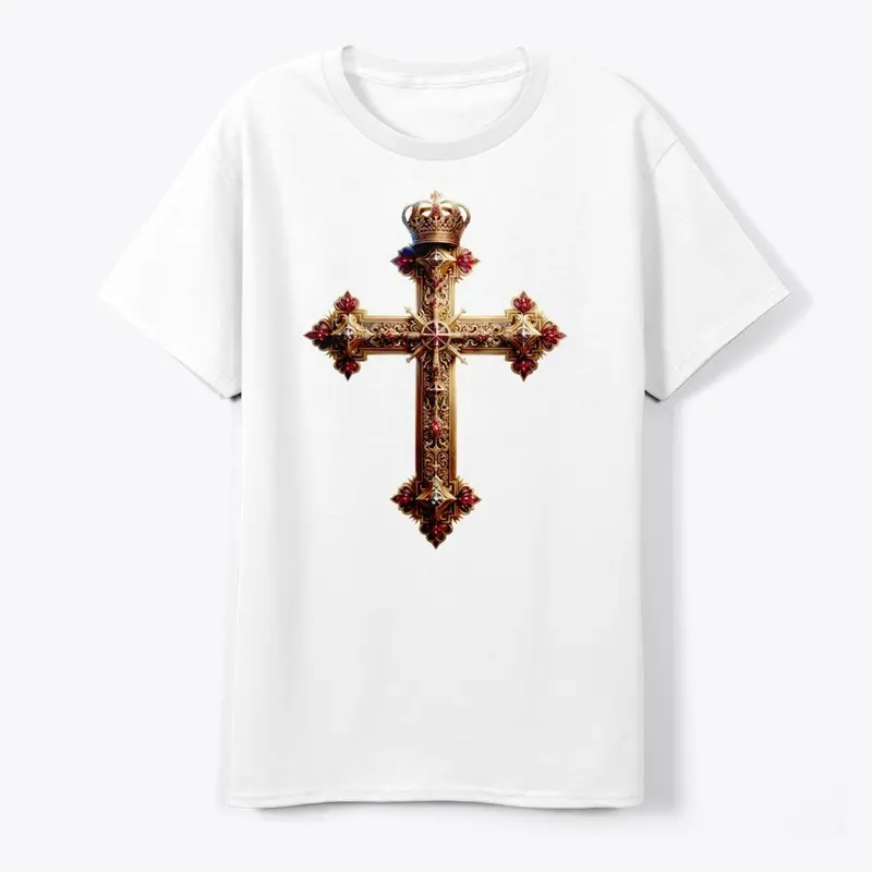 Red/Gold Cross of Christ