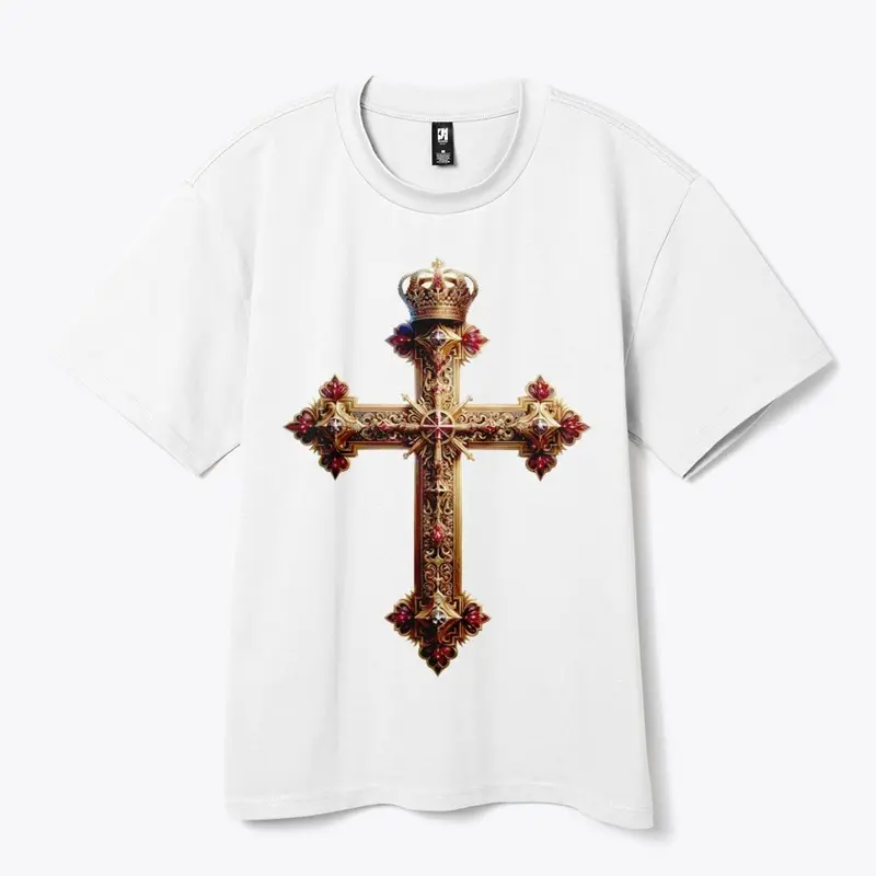 Red/Gold Cross of Christ