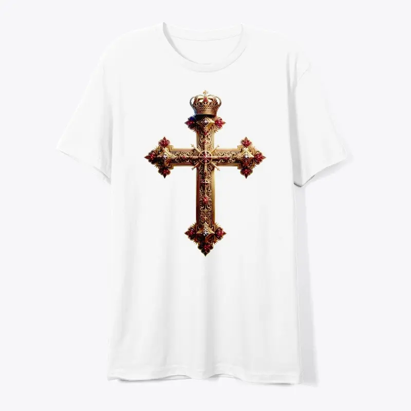 Red/Gold Cross of Christ